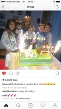 Cumpleaños de la madre de Messi
