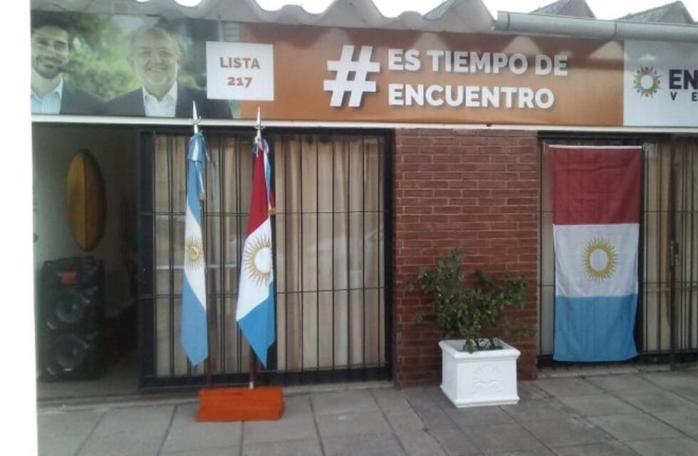 Nueva sede partidaria de Encuentro Vecinal Córdoba en La Calera