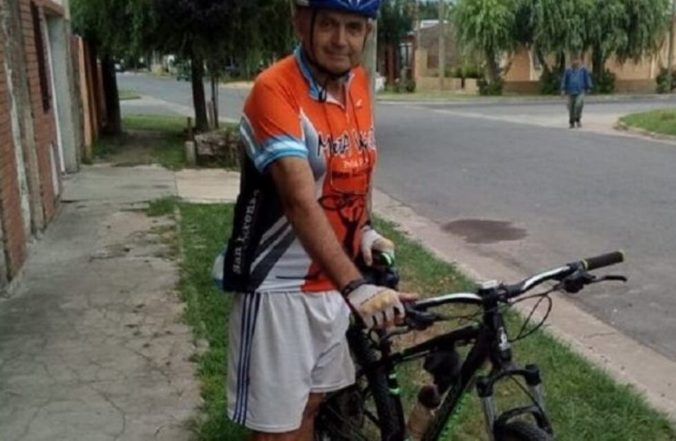 Un sanlorencino hizo 430 kilómetros en bicicleta para pedir por la salud de su esposa