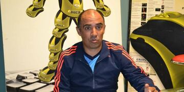 Almirón en la selección de Hockey