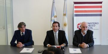 La presentación la realizó ayer el titular del Ministerio Público Fiscal, José Gerez, junto con el secretario de Gestión Pública, Rodolfo Laffite, el fiscal jefe Maximiliano Breide Obeid,