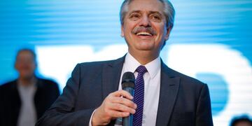 Alberto Fernández explicó los motivos por los que mencionó a la investigadora Sandra Pitta\u002E (EFE)