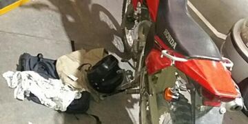 Moto incautada\u002E