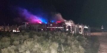 Familia de puesteros perdió todo en un incendio en Malargüe
