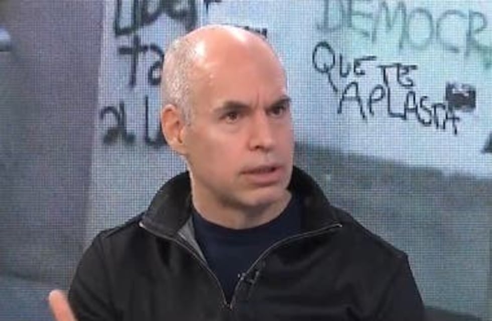 Horacio Rodríguez Larreta se indignó por las pintadas en el Cabildo durante la marcha por Santiago Maldonado