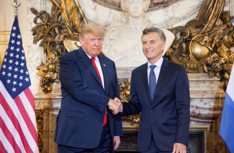 Macri le agradeció el apoyo de los EEUU y Trump lo felicitó por su "trabajo fantástico"