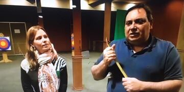 Marcos y María Belén - Escuela Inclusiva de Arquería Adaptada\n#VivoEnUshuaia