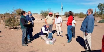 Entregaron boyeros solares en 25 de Mayo (APN)