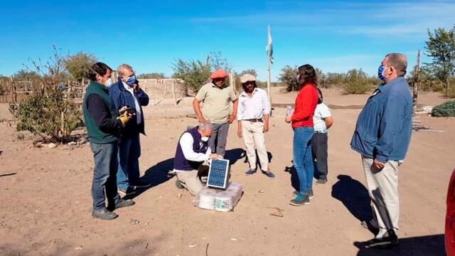 Entregaron boyeros solares en 25 de Mayo (APN)
