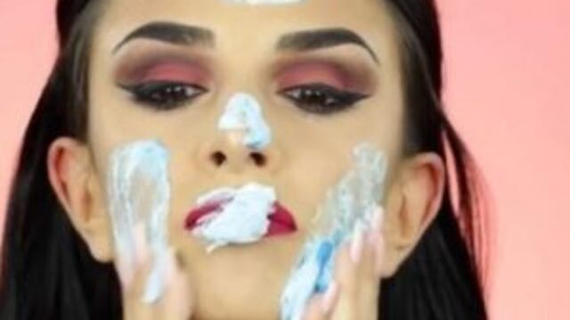 Peligroso truco de belleza.