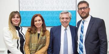 Los candidatos del Frente de Todos desembarcarán en Rosario este miércoles\u002E (Twitter)