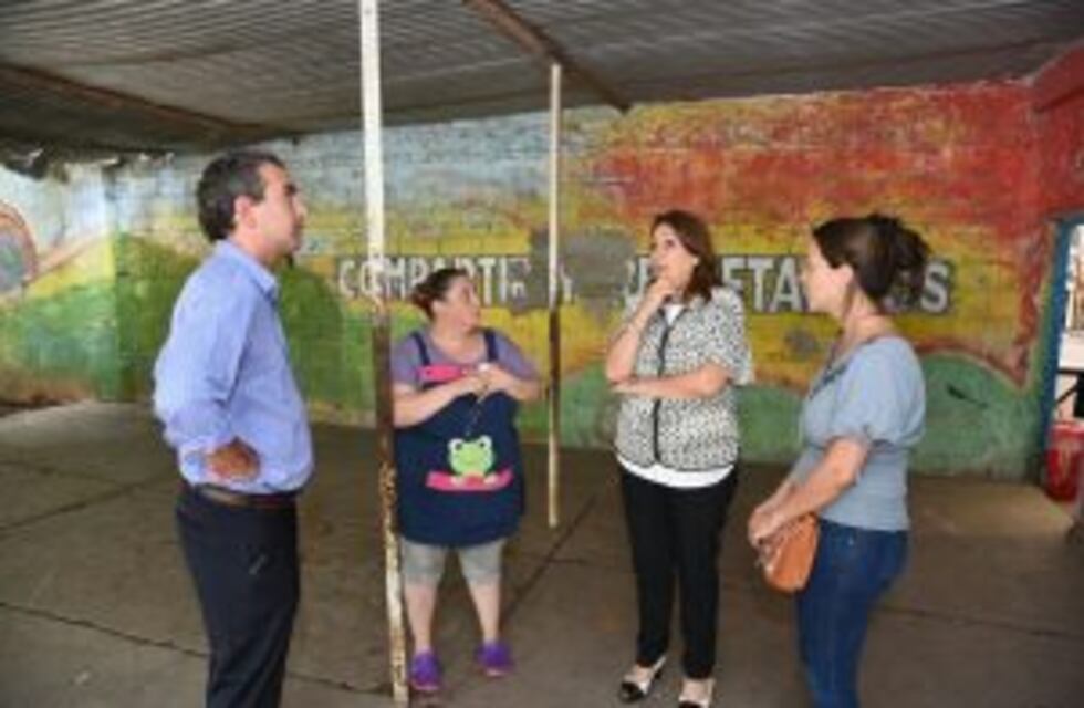 Fein confirmó que continuará con la ampliación del comedor del padre Montaldo en Ludueña