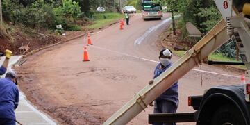 En algunos barrios se trabaja en la construcción de veredas\u002E