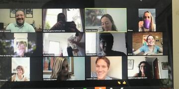 El Concejo Municipal sesionó de manera online por la cuarentena (Prensa Concejo Municipal)