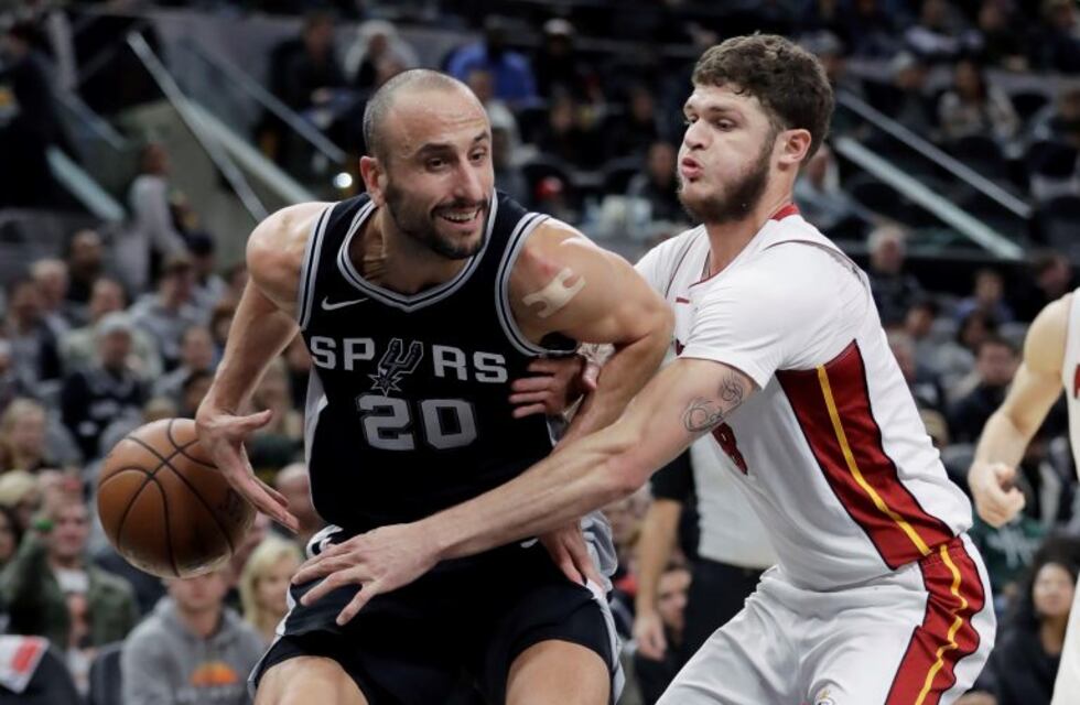 Ginóbili anotó 10 puntos en una nueva victoria de los Spurs