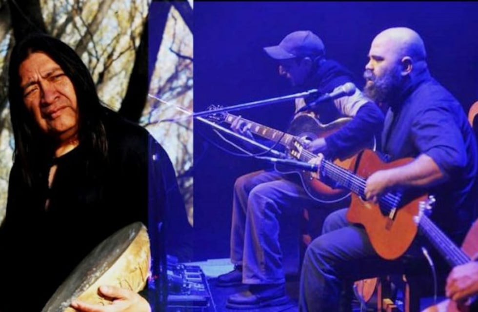 Rubén Patagonia y Catalina Tom en el cierre del Festival Forja y Música