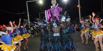 Corso de la Patria Grande en Salta en el 2020 (Facebook Corso de la Patria Grande)