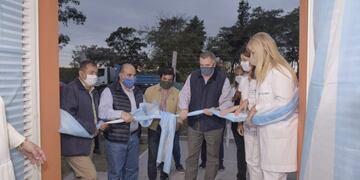 Manzur y Jaldo inauguraron un nuevo CAPS en El Naranjito\u002E (SECP)