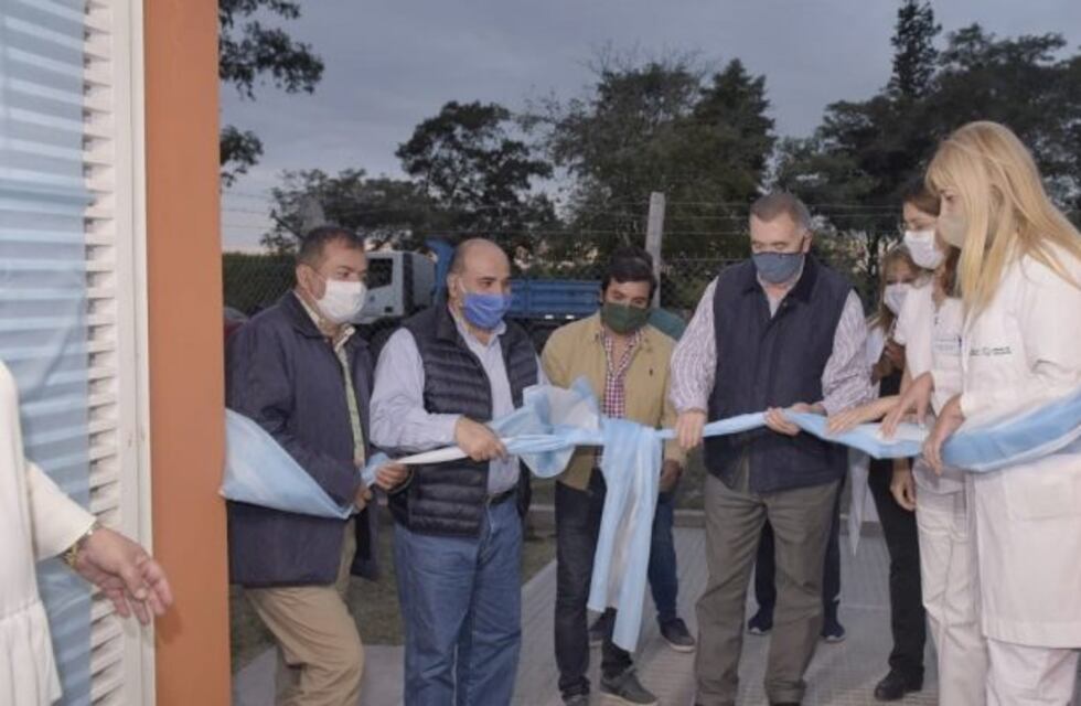Manzur y Jaldo inauguraron un nuevo CAPS en El Naranjito