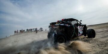 Carignani, como navegante, en el buggy que comanda el alemán Hoffmann, debutante en el Dakar\u002E