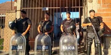 Allanamiento por robo en calle 55