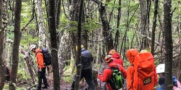 Rescate en Laguna Turquesa, Ushuaia\u002E