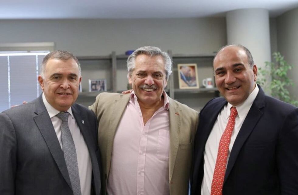 Manzur y Jaldo se reunieron al Alberto Fernández