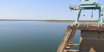 El lago de Uruguaí es donde está instalada la represa\u002E (Telenorte TV)