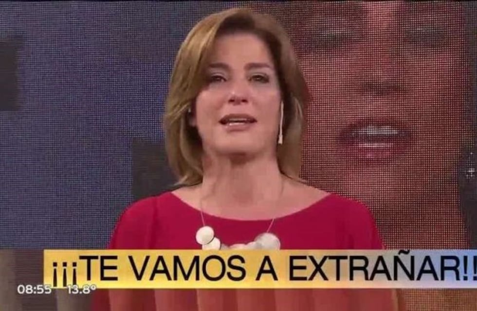 Así fue la emotiva despedida de Débora Pérez Volpin de "Arriba Argentinos"