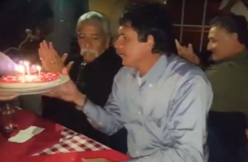 Un ex combatiente sanjuanino festejó su cumple en Malvinas