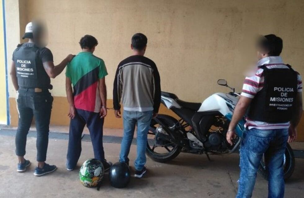 Robaron en el sur posadeño y fueron filmados, ahora están presos