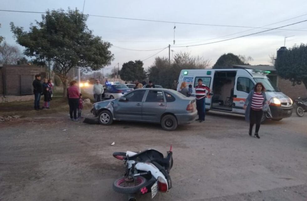 Alta Gracia: una menor con graves heridas tras un accidente de tránsito