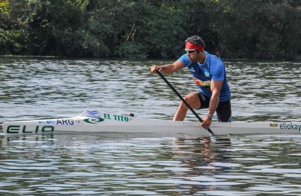 Roberto"Tito"Palacios, el gondolero que es Campeón Argentino de Canotaje