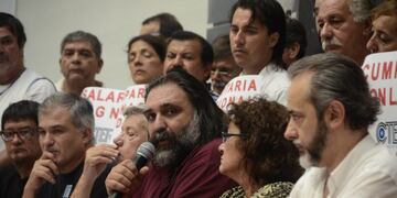 DYN54, BUENOS AIRES 23/02/17, EL GREMIO DOCENTE NACIONAL CTERA CONVOCu00d3 HOY A UN PARO DE 48 HORAS A PARTIR DEL 6 DE MARZO, LA FECHA EN QUE DEBE COMENZAR EL CICLO LECTIVO, EN RECHAZO A LA DECISIu00d3N DEL GOBIERNO DE NO LLAMAR A LA PARITARIA SALARIAL DEL SECTOR