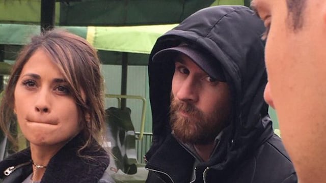 Escapada relu00e1mpago de Messi y familia a EuroDisney.