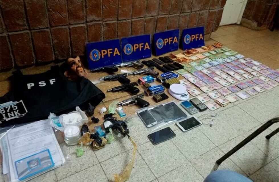 Desbarataron en Venado Tuerto una banda narco liderada desde prisión en Chaco