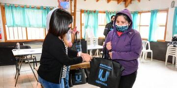 Municipalidad  de Ushuaia en el barrio Kaupén\u002E