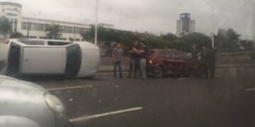Accidente de tru00e1nsito en General Paz