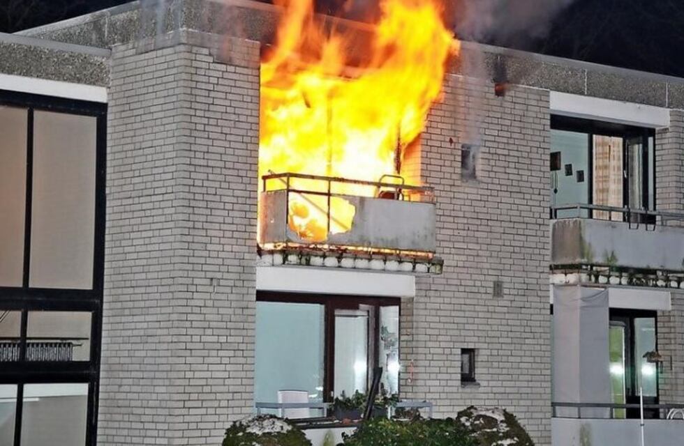 Tiene 103 años y saltó desde el balcón para salvarse de un incendio