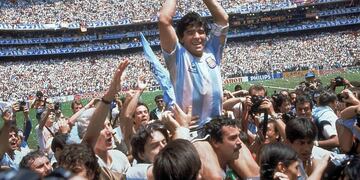 Se conoció el afiche y un nuevo tráiler de la película de Diego Maradona\u002E (Foto: AP, archivo)