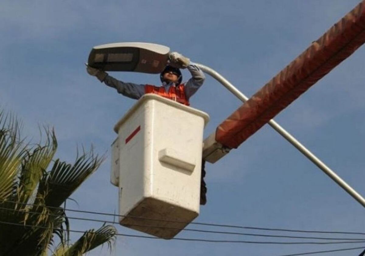 recambio de luminarias en san nicolás