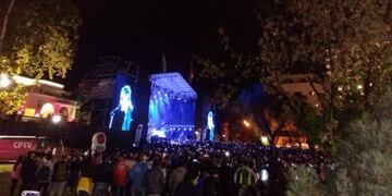 Apertura del show de Axel en Carlos Paz\u002E