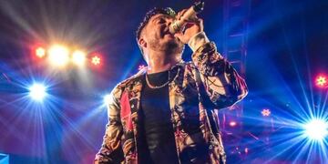 Damián Córdoba, cantante de cuarteto