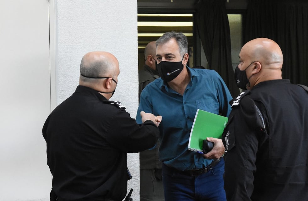 Castellano le dio la bienvenida al Jefe de la URV