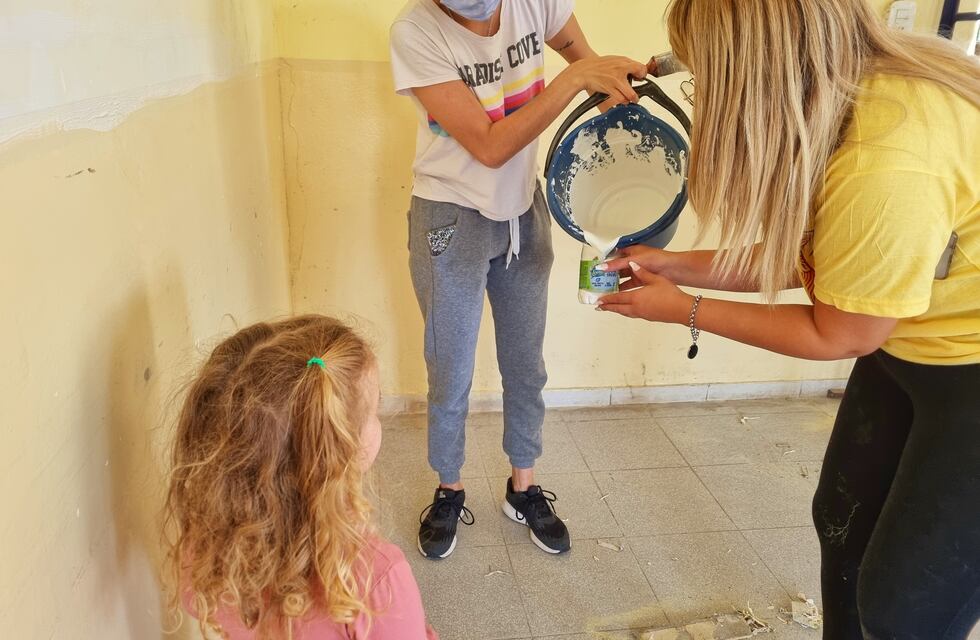 Jornada solidaria de la Juventud Peronista en el Zazpe