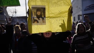 Manifestación para pedir justicia por Morena. Foto: Clarín