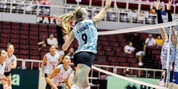 La cordobesa Bianca Cugno, imparable en el goleo argentino. (Prensa Enard)