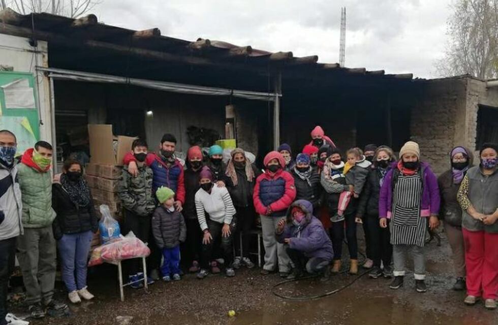 Un comedor de Guaymallén pide donaciones para los días fríos