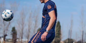Ramón Sosa fue el que más jugó en su selección y ya entrenó con Talleres, de cara al clásico con Instituto. (Prensa Talleres)