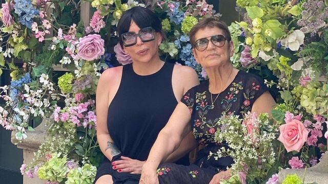 Ana Laura Nicoletti, La Turca en Estados Unidos con su mamá.